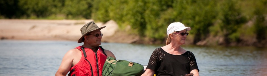 Descente de Kayak sur la Rivière pour tous les âges