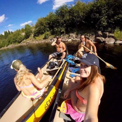 Canot et Kayak en famille à Rivère-Rouge