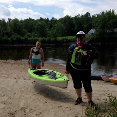 Expédition en kayak sur la rivière Rouge