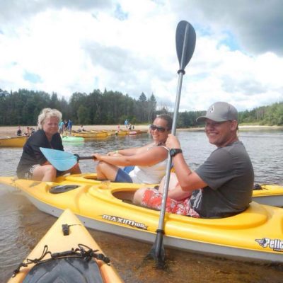 Canot et Kayak en famille à Rivère-Rouge